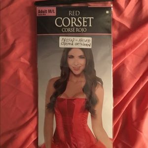 Red Corset Size M / L
